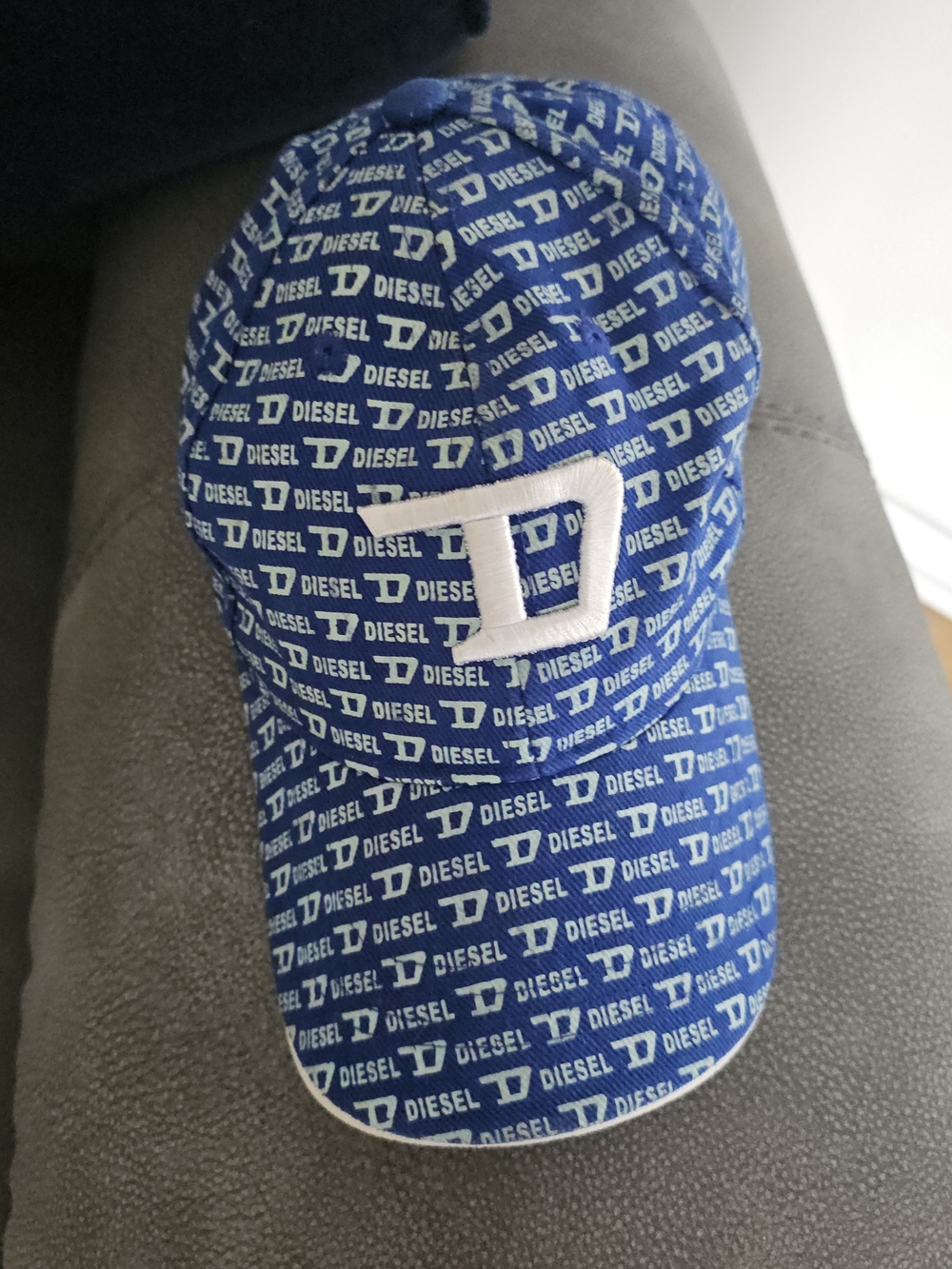Diesel Blue Logo Cap